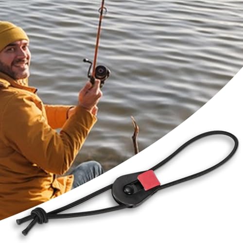 Corda de amarração de vara de pesca, cinta de amarração de vara de pesca, Corda de amarração rápida