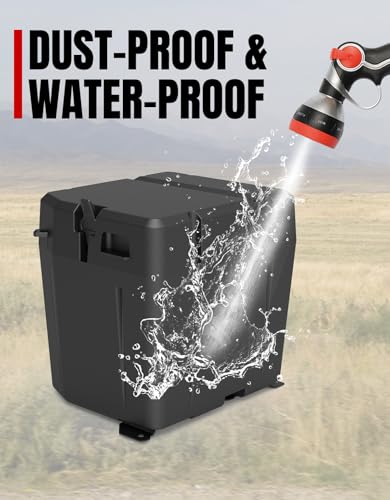Caja de almacenamiento impermeable con doble compartimento Polaris Ranger 4