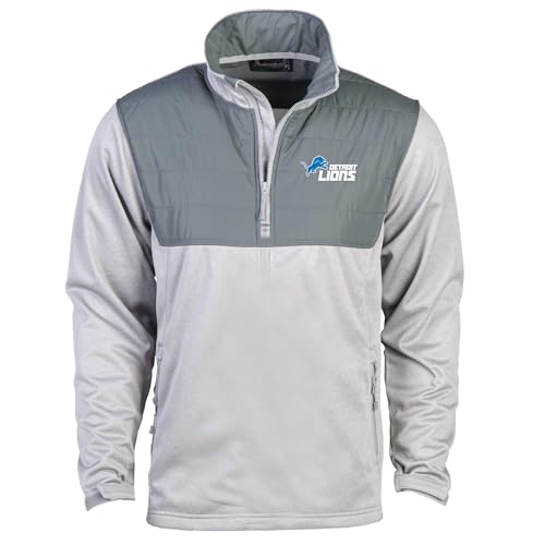 Image of Dunbrooke Pathfinder Teflon coated 1 /4 zip tech fleece with polyester shell and zippered pockets