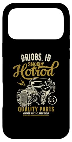 Driggs Idaho USA Hotrod Be[WAeB[NJ[fUC X}zP[X iPhone 17 Pro Max p