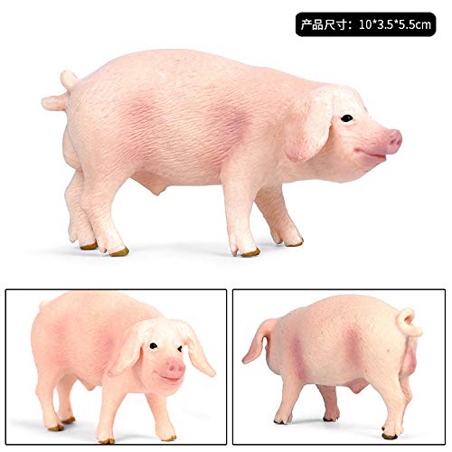 Figurines d'animaux sauvages solides KELIEQA pour collection