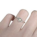 anillo original hecho a mano piedra labradorita natural Anillo hecho a mano original de plata de ley 925 (14)