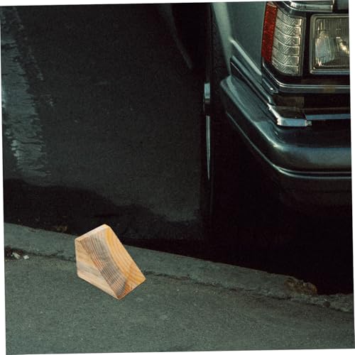 Calzos para ruedas de coche y remolque de madera portátiles PRETYZOOM 5