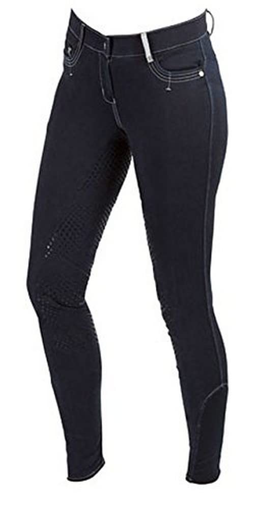 Covalliero Kerbl Basicplus Pantalon d'équitation pour Enfant, Bleu, Taille M/140 EU/10 Ans