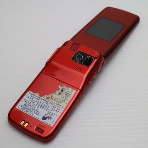Amazon | docomo F-09B [レッド] らくらくホン7 富士通 ドコモ 白ロム