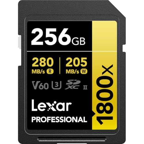 Image of Lexar Professional 1800X 256GB SDXC UHS-II 2pack