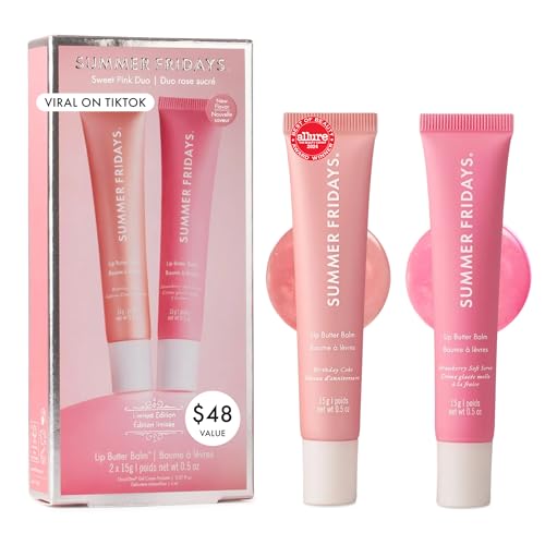 Summer Fridays Lip Butter Balm Sweet Pink Duo - Conditioning