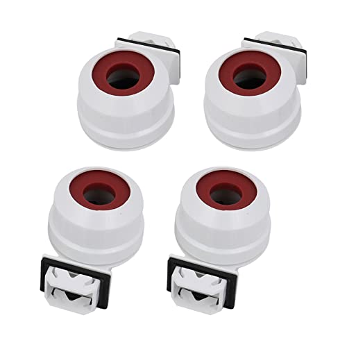 YOKIVE 4 Pcs Fluorescent Light Holder, T5 Lamp Socket G5 Base Single Head Socket Light Replacement Parts