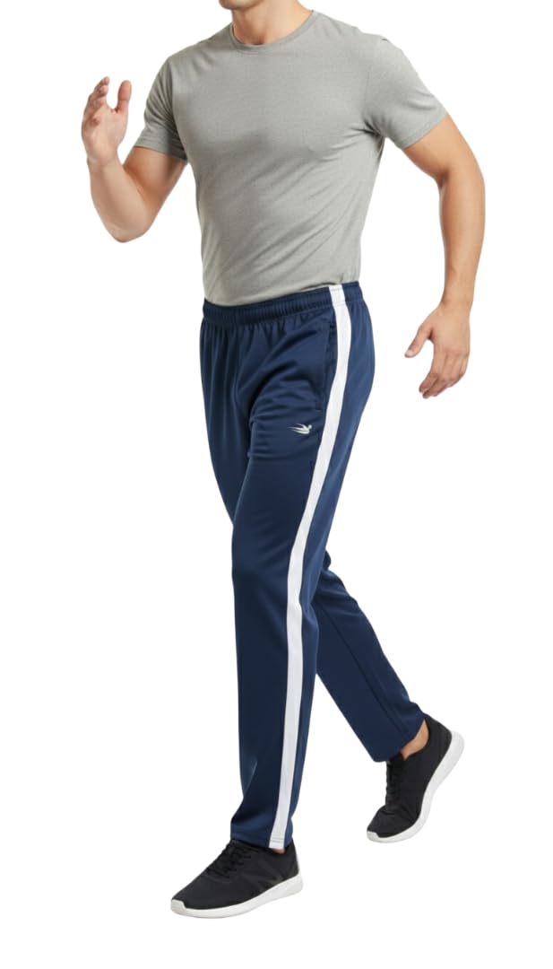 Amazon Brand - INKAST Men's Striped Quick Dry Training Track Relaxed Activewear Pant-picture-23