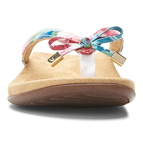 Image of Vionic Women's Rest Bella Toe Post Sandal- Supportive Ladies Orthotic Sandals that include Three Zone Comfort with Arch Support- Flip Flop for Ladies, Medium and Wide Width Size 5-12