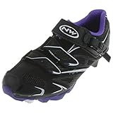 zapatillas mtb mujer rosas  Northwave Katana SRS Fahrrad MTB Schuhe Klettverschluss Schuhplatte Cleats Rad Sport, 80142009, Farbe Schwarz Violett, Größe 41