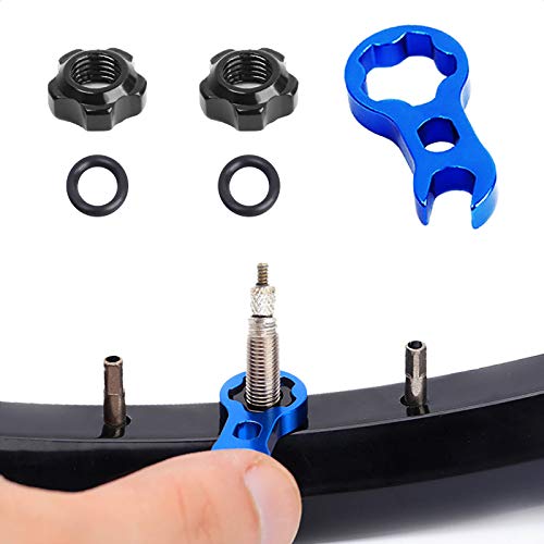Vanice Bike Vacuum Tire Valve Nut, Presta Inner Tube Spool Wrench Tool, Mountain Or Road Bicycle Accessories #TOP3