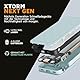 Xtorm Fuel Series 5 20W Powerbank, Klein und Stark, 10.000mAh, 2 x USB-C / 1 x USB-A, Flugzeugfest, Geeignet für Samsung und iPhone, Teal Blue