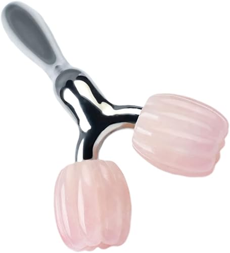 Jade Roller Massager for Face & Body - Crystal Beauty Tool