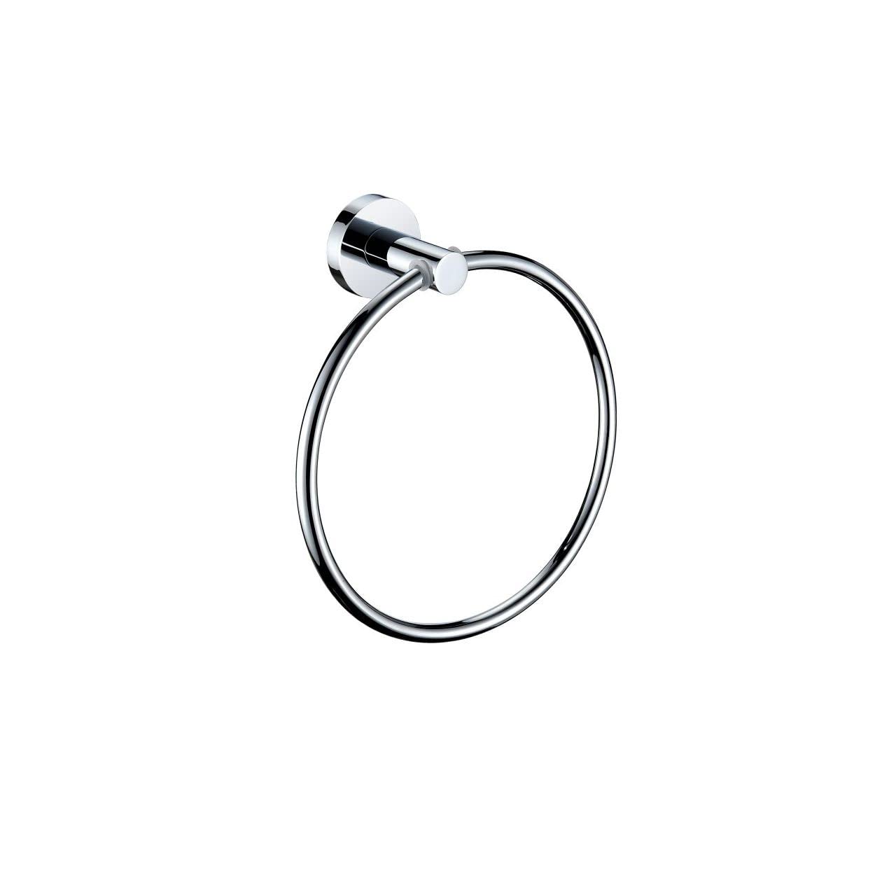 Bristan Accessories Round Towel Ring (Chrome).