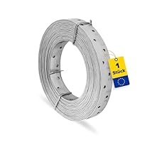 DMX Lochband Metall 25x1,5mm - 10m Rolle Feuerverzinkt Für Montage