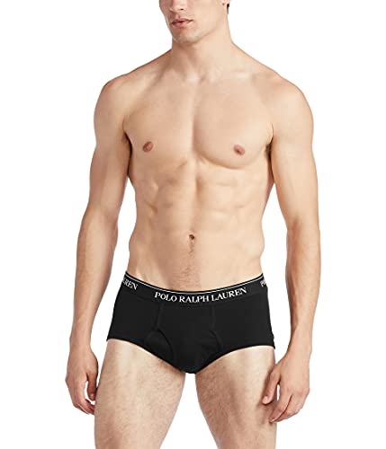 POLO Ralph Lauren Men's Classic Fit Cotton Briefs, Multi-Packs Available
