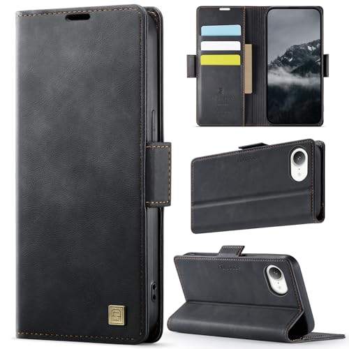 Étui portefeuille iPhone 16e protégez vos cartes et l'écran des chocs