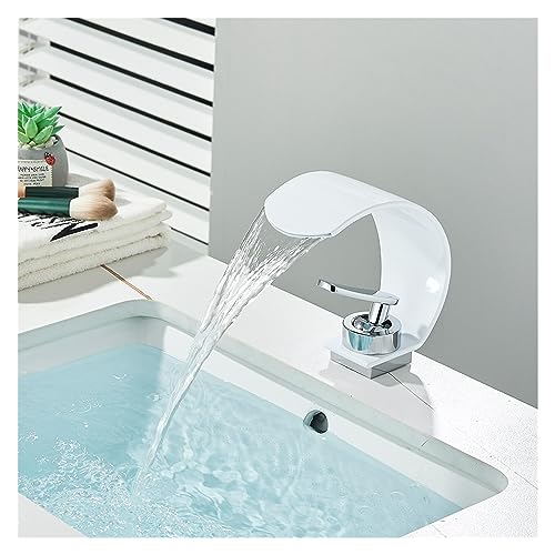 Robinet d'eau cascade haut de gamme mitigeur noir fini nickel brossé - 7