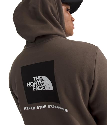 Image of THE NORTH FACE Men's Evolution Box NSE Hoodie | Sweatshirt With 2 Piece Hood, Adjustable Drawcord, Kangaroo Hand Pocket