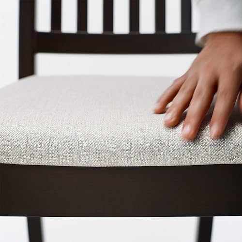 Chaise NÄSINGE marron et beige pour vos repas en famille