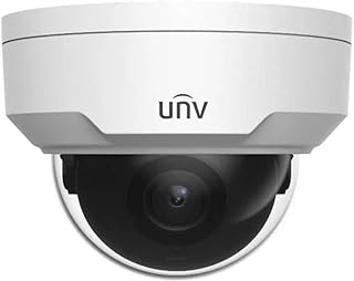 UNIVIEW Uniview UNV UN IPC328LR3DVSPF28LMF 4K/8MP IR WDR Outdoor Network Dome Camera with 2.8mm Fixed Lens, White.