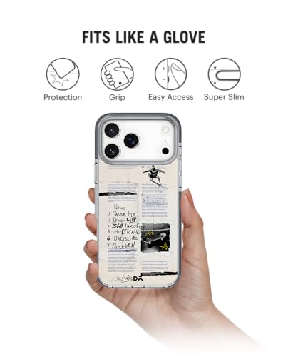 Image of DailyObjects Case for iPhone 17 Pro Max Compatible with Mag-Safe Wireless Charging, Stride 2.0 Flipster Slim Shockproof Back Cover with Inner Magnetic Ring