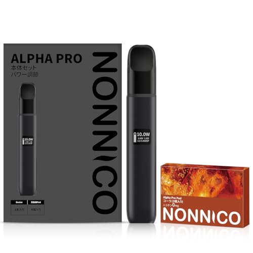 NONNICO Alpha Pro dq^oR vape xCvV[V RELX PODΉ\ ĝă|bh4t RELX{̌݊ ։ObY p[ߕt fBXvC [d Type-C[d jR` ^[ ubN{́yR[