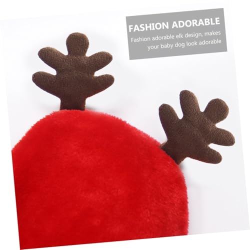 Disfraz navideño para perro Abaodam con bufanda talla L miniatura 5