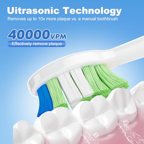 Image of JTF Electric Toothbrush for Adults with 5 Professional Modes & Smart Timer