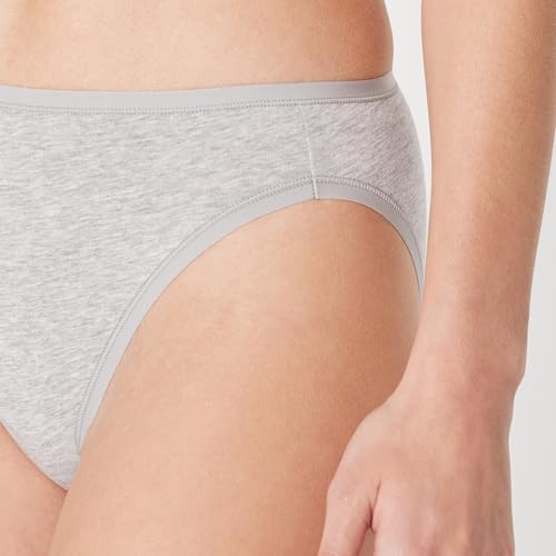 Image of Amazon Essentials Women's Cotton Stretch High-Cut Bikini Panty