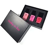 ISNA Certified Halal Nail Polish Set by Tuesday in Love (حلال) - Pack of 3, 15 ML/0.5 FL OZ each...