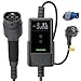 Produktbild dé Ladekabel Elektroauto Typ 2 Schuko 3,7kW [5,5m, 6-16A] EV Charger Mit Kabelhalter und digitalem LCD - EV Ladegerät für e Auto Model 3/Y, ID.3/4/5, MG4, Q4, GLA, Zoe und Anderen PHEV/EV