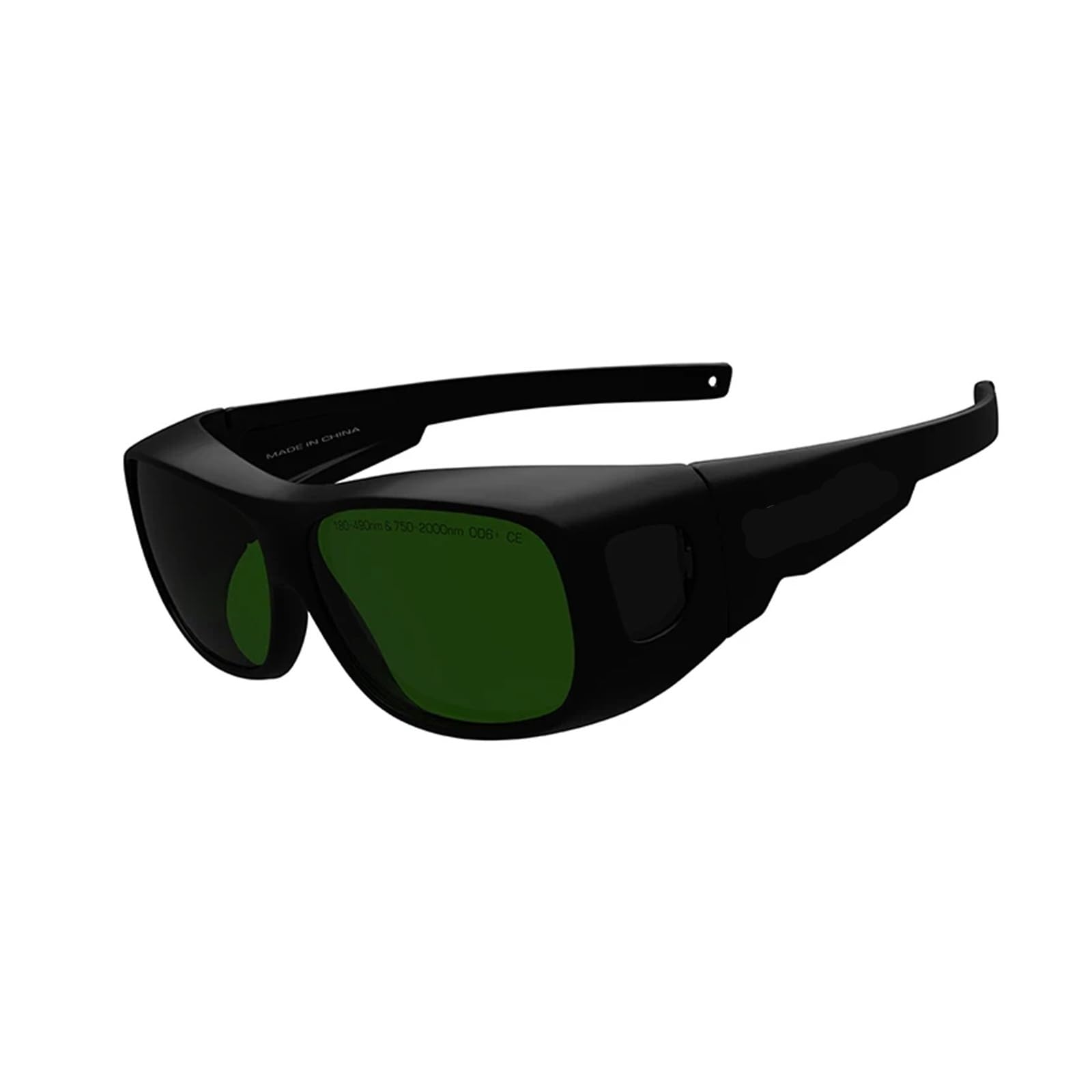Gafas protectoras for soldar de alta potencia clase 4 (180-500 y 750-1400 nm, OD8) gafas seguridad infrarrojas for corte metal