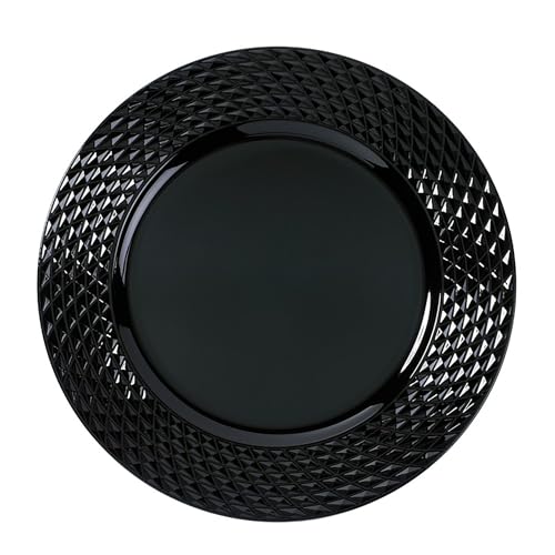 Inge-glas Dekoteller 33cm Kunststoff Rauten - festliche Platzteller...