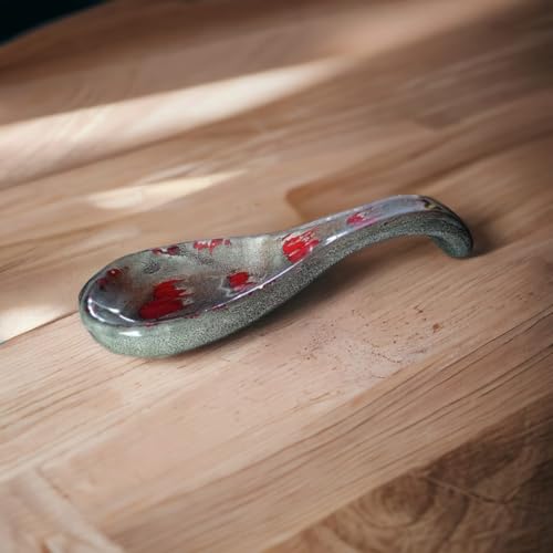 Image of Malaikah Ceramic Spoon Rest Pack of 1 for Home, Kitchen, Dining, Kitchen Decor & Gifting