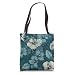 Botanical Hibiscus Flower Pattern Floral Modern Tote Bag