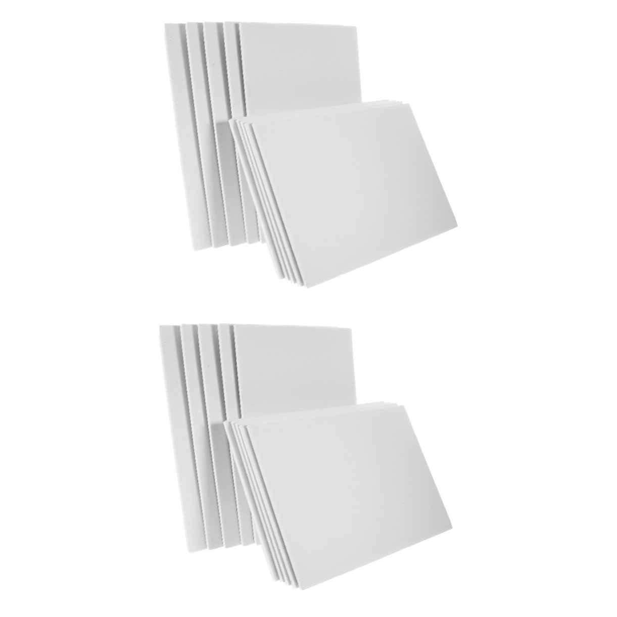 DOITOOL 2 Sätze Dicke Schaumstoffplatten Leere Schaumstofftafeln Für Diy Projekte Bastelmaterial Für Werbung Multifunktionale Schreibtafeln Für Kreative Bastelarbeiten 10 Stück * 2