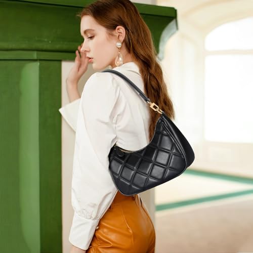 Image of KKXIU Shoulder Bag for Women Cute Hobo Purses and Handbags Retro Clutch Underarm Purse | Cute
