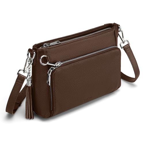 befen Anti Theft Genuine Leather Purse for Women, Purses with