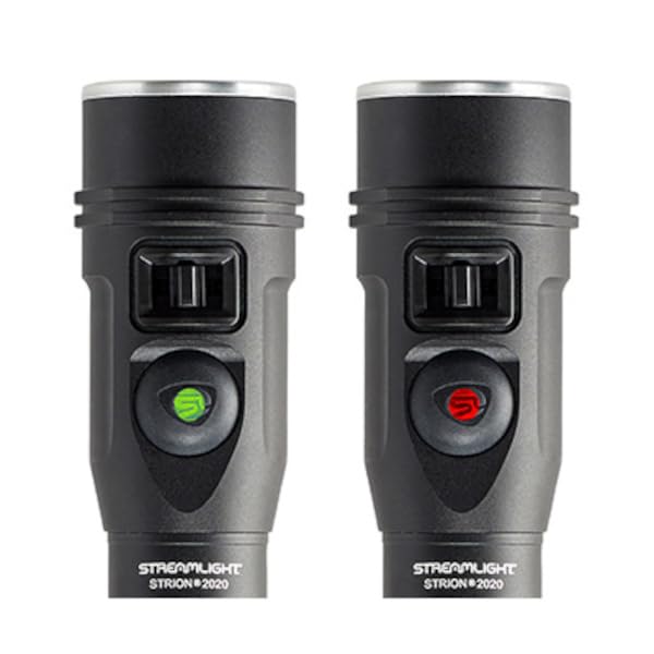 Streamlight 74431 Strion 2020 1200-Lumen Rechargeable LED Flashlight Includes 120V/100V AC/12V DC Charging System and Holder, Black by Streamlight - Image 3