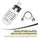 SATUY 4Pcs DHT22/AM2302 Digital Temperature Humidity Sensor Module with Cable, Temp Range -40~80℃ (±0.5℃), Humidity 0~100% RH (±2%) for A-rduino Electronic Practice DIY, Replace SHT11 SHT15
