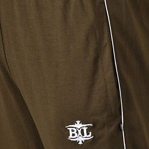 Image of eKools� Plain Trackpants for Men | Plain Trackpants | Basic Trackpants | Two Side Pockets with One Zip Pocket for Phone | 100% Cotton | Men's Trackpants (Pack of 2)