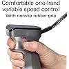 Hamilton Beach Professional Electric Hand Immersion Blender with Variable Speed + LED Screen, 300 Watts of Peak Power, Stainless Steel Whisk and Blade, Silver (59750)