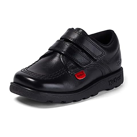 Kickers Fragma Lo Twin Strap School Shoes Cover