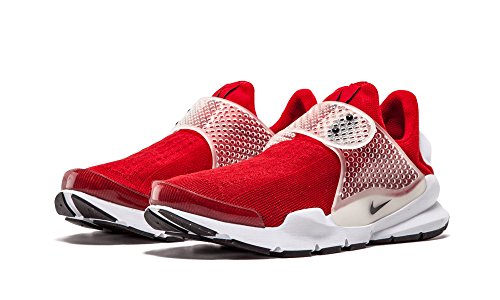 Nike mens Nike Men's Sock Dart Red/White/Black 819686-601, Gym Red/Black/White, US 4 - Image 4