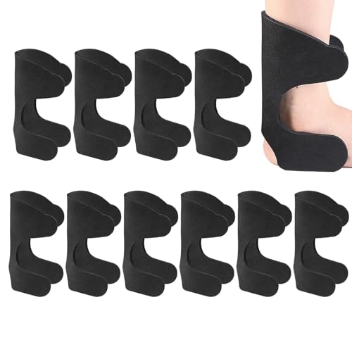Qiwieod Espinilleras para botas de esquí – 10 unidades almohadillas adhesivas | Espinilleras autoadhesivas de EVA para esquiar | Para interiores y exteriores, adolescentes, estudiantes, deportistas y