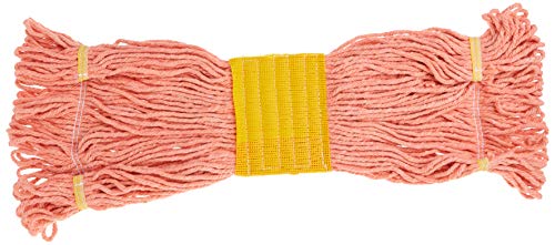 Image of Genuine Joe GJOSOR5B, Wide Band Synthetic Blend Orange Mophead, 1 Each