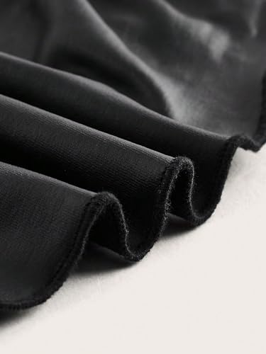 SOLY HUX Women's Faux Leather Strapless Crop Tube Tops Going Out Bandeau Shirts Rave Concert Outfit4