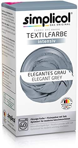 simplicol Fabric Dye Intensive Olive green: Washing Machine Dye Kit for Clothes & Fabrics, Contains Liquid Dye & Dye Fixative - Textile Dyeing Safe For You & Your Washing Machine